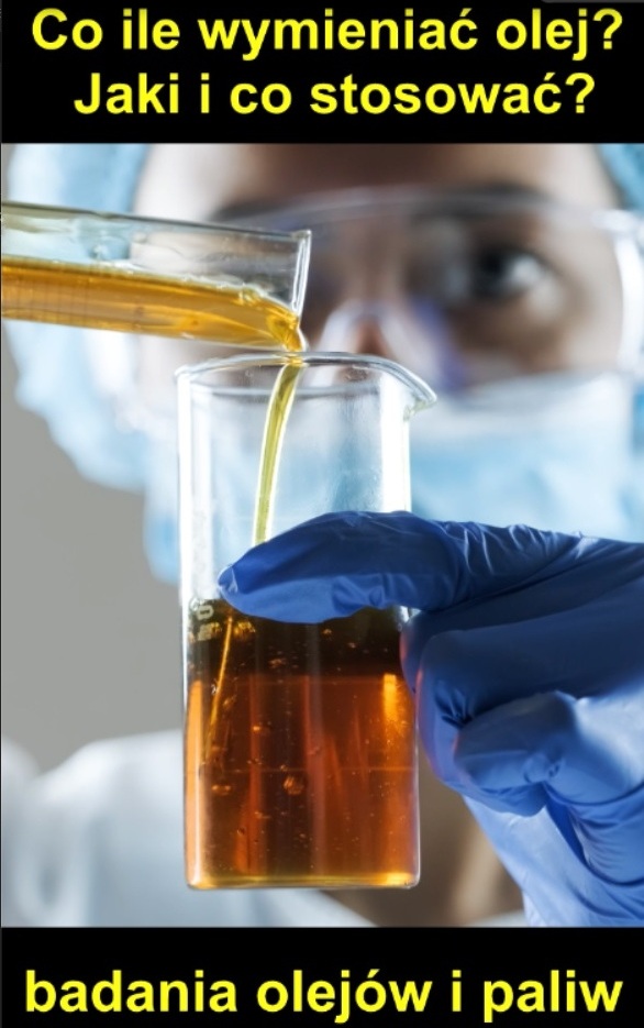 Laboratoryjne badanie oleju, paliwa w technologii MyNano wraz z protokołem techniczno-prawnym - przyczynowo - skutkowym 
