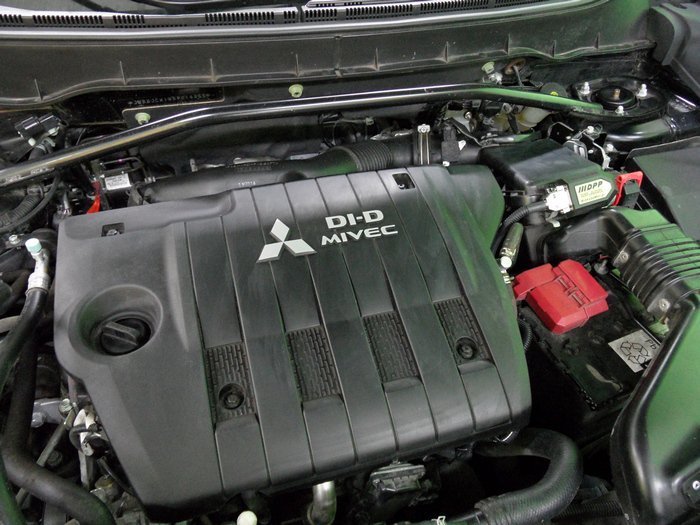 Nowy silnik Mitsubishi Outlander 2.2 DID Micec Common-Rail po usunięciu wady pulsacji i tuningu przez DPP z mocą 204 KM