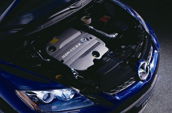 Mazda CX7 2.2 MZR CD Diesel po tuningu u nas z moca o ok 35 KM i 70 Nm więcej