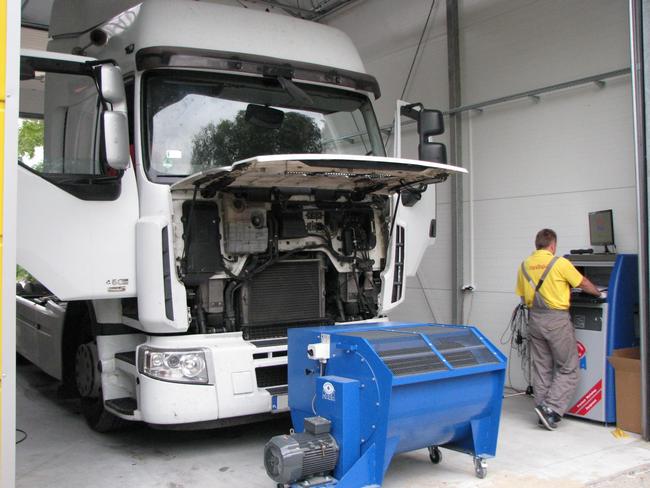Renault Truck DCI - niepoprawna praca zarówno seryjnie jak i po zamontowaniu instalacji gazowej LPG Diesel