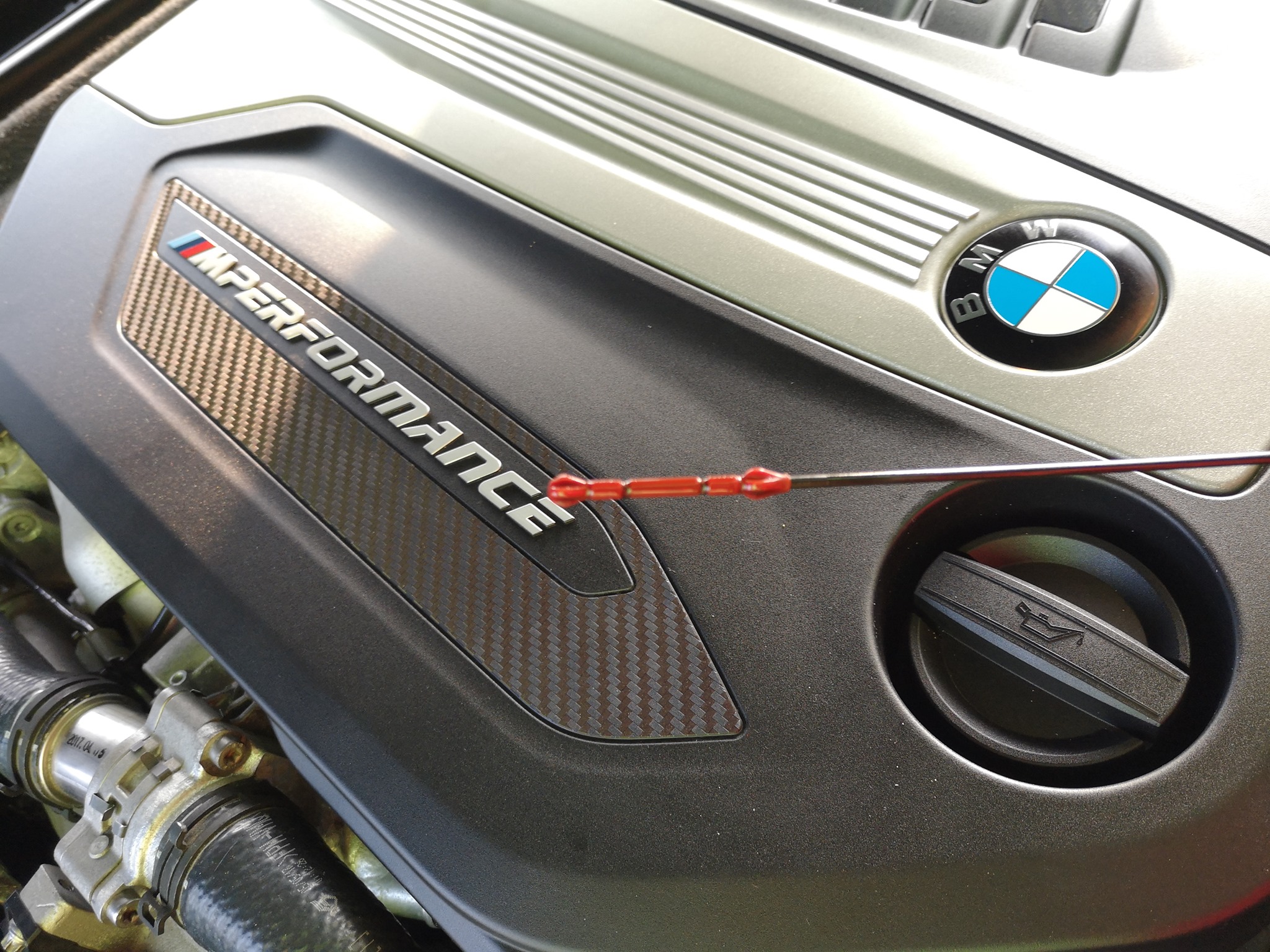 BMW 750D po wymianie oleju wg technologii MyNano 