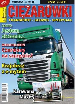 Nasza firma 44tuning.pl w miesięczniku Ciężarówki