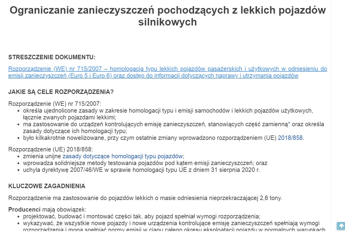 Wiele przepisów mało znanych milionom użytkowników dostępne są na https://eur-lex.europa.eu/homepage.html również w języku polskim 
