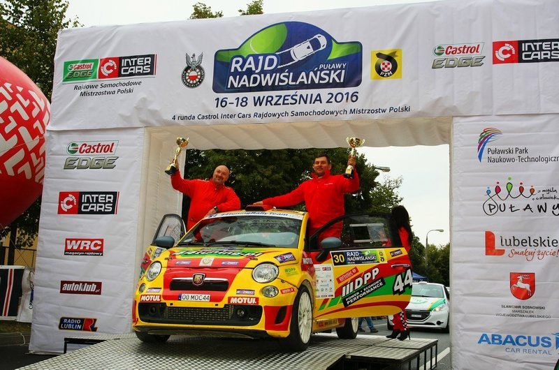 Rajd Nadwiślański 2016 - 2 miejsce w klasie Open 2WD